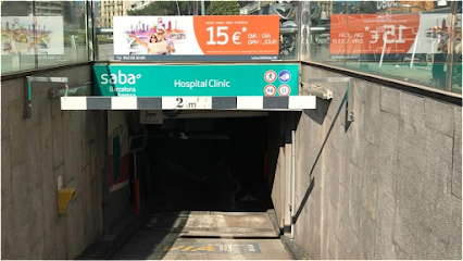Parking Bamsa Hospital Clínic by Saba | Parking Barato en Barcelona