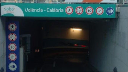 Parking Bamsa València / Calàbria by Saba | Parking Barato en Barcelona